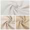 Caydo 3 Pieces Large Size Linen Needlework Fabric for Garment Craft, Flower Pot Decoration and Tablecloth, 62 by 19 Inch